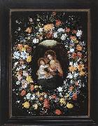 BRUEGHEL, Ambrosius Holy Virgin and Child Spain oil painting artist